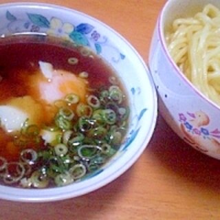  肉汁つけつゆで！　「卵入りつけ麺」　　♪♪　　　